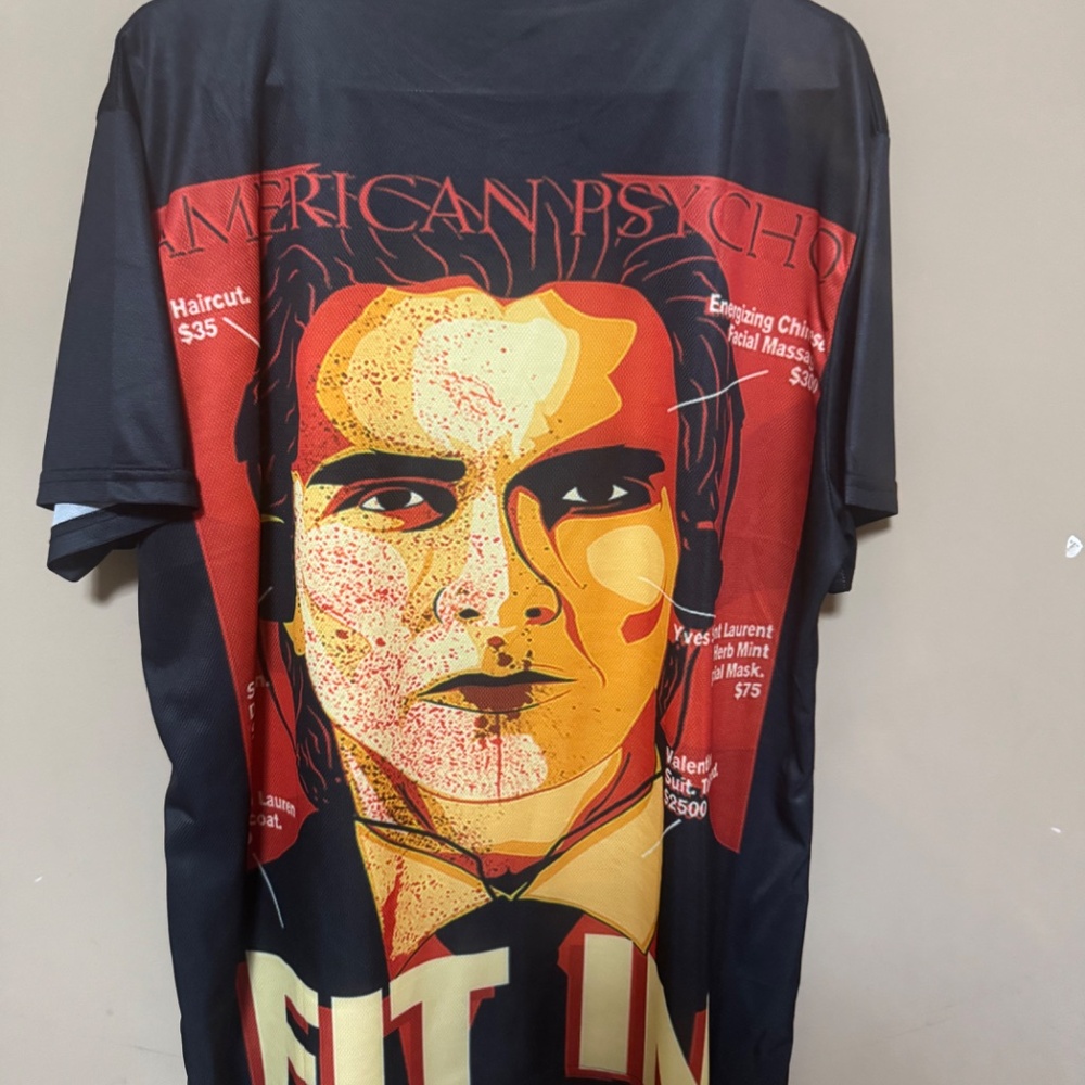 Custom Patrick Bateman American Psycho Graphic Pr… - image 3
